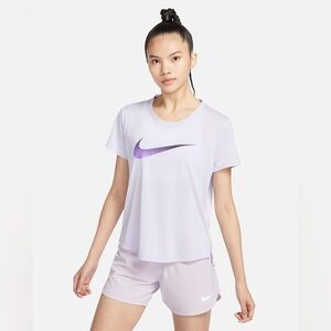 Nike Women's Short-Sleeve Running Top size S DX1026-536